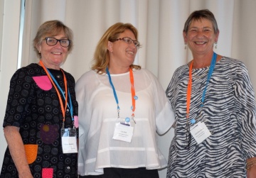Margret, Gabby and Myself, ACAH conference awards, 2018 