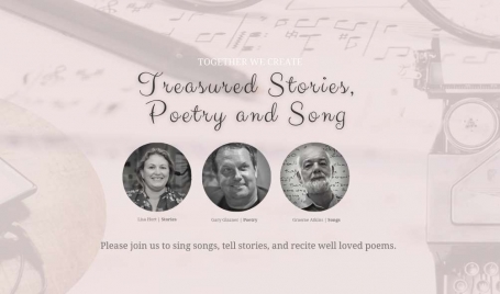 Treasured Stories, Poetry and Song l Together We Create <br> image